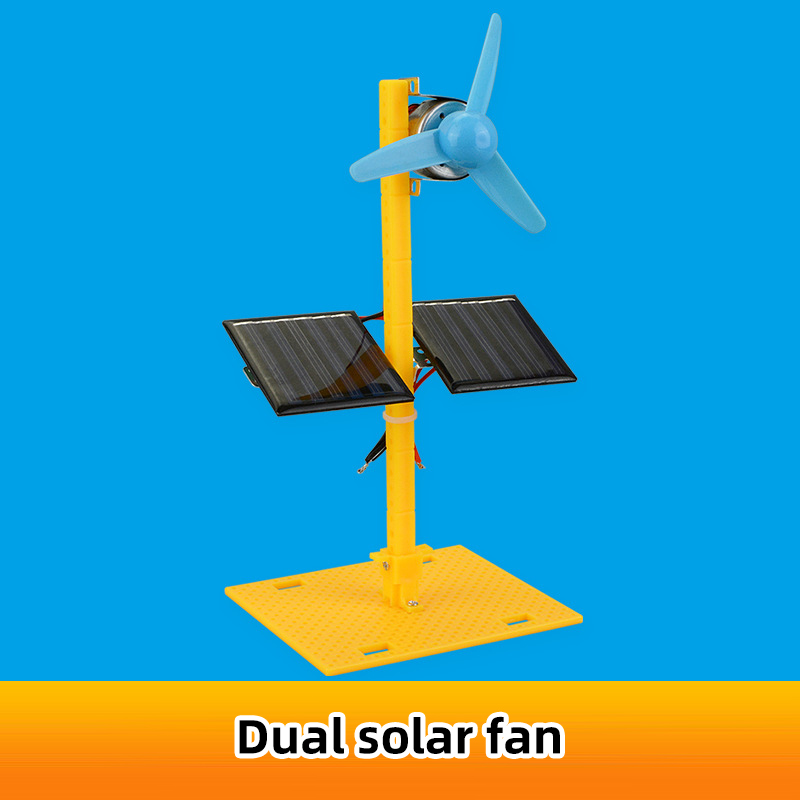 Science Project Diy - DIY Solar Electric Fan Model Assemble