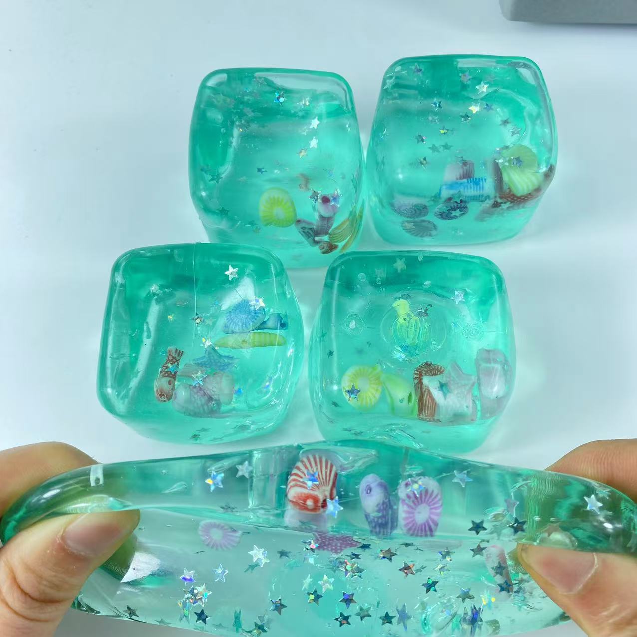 Crystal Growing Kit - 1pc Adult Squishy Ocean Stress Balls