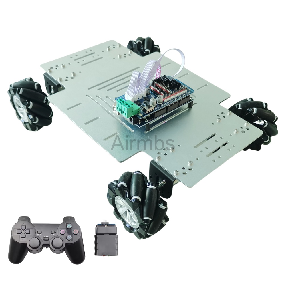 Robot Arm Motor - 25KG Load 4WD Mecanum Wheel Robot