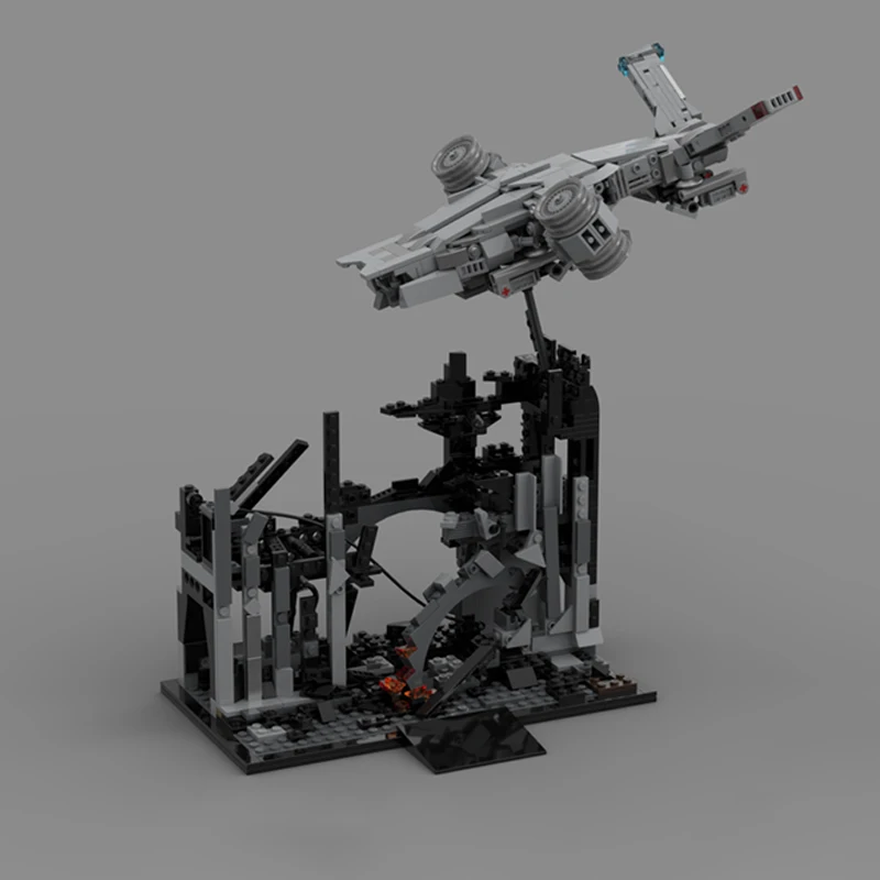 814pcs MOC Science Fiction Mov - огляд і ціна Science Hunter
