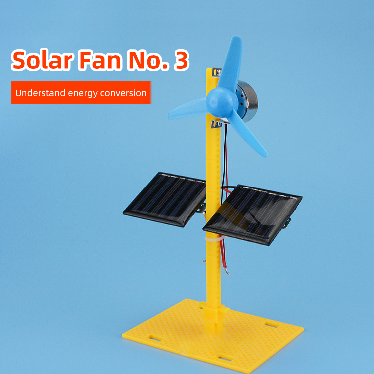 DIY Solar Electric Fan Model A - огляд і ціна Science Project Diy