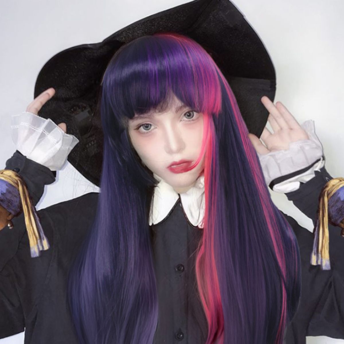 Pink Purple Neat Bangs Long St - огляд і ціна Science Bob
