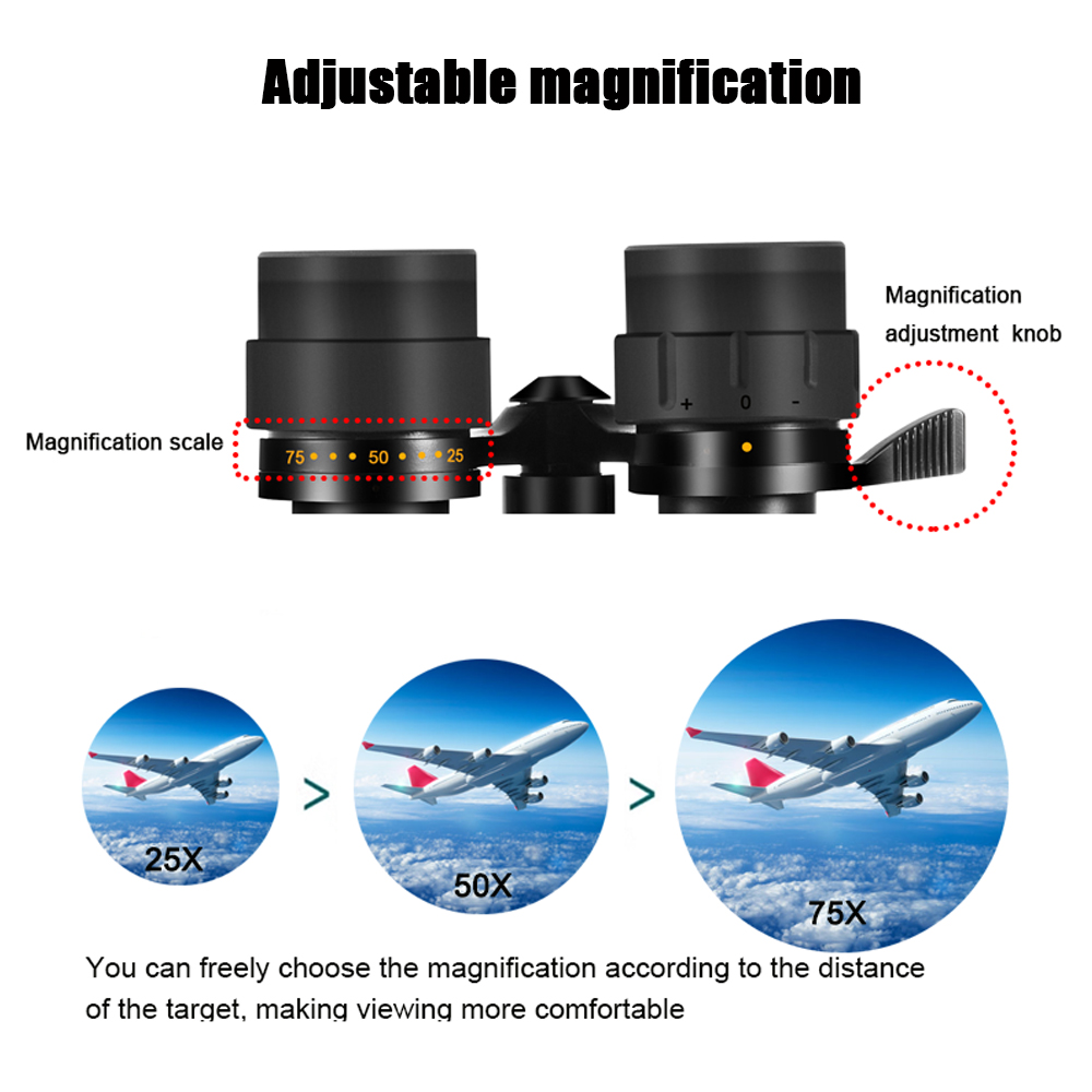 BORWOLF 25-75X70 ED High Magni - огляд і ціна National Geographic Telescope 70Mm