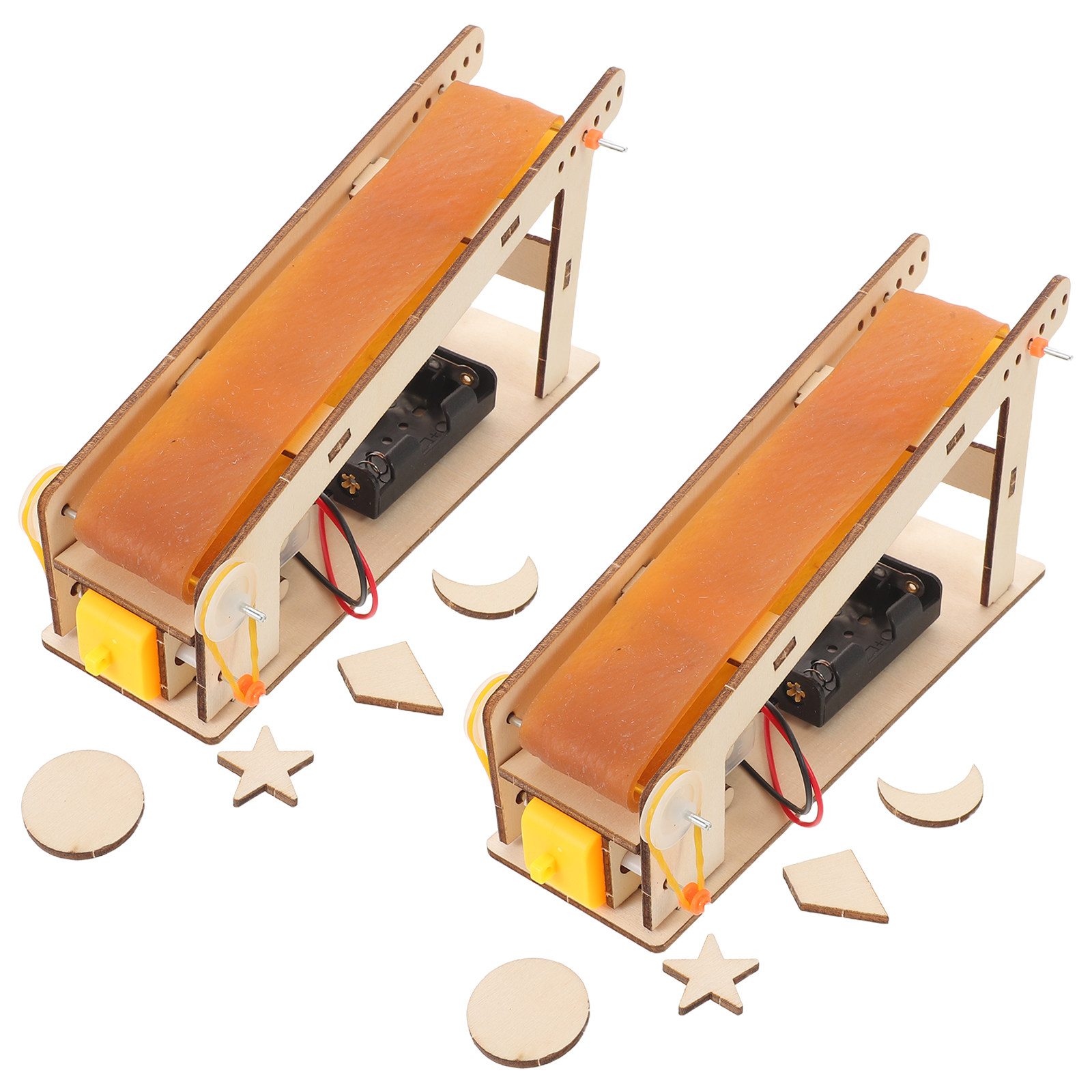 2Pcs Stem Electric Conveyor Be - огляд і ціна Science Project Diy