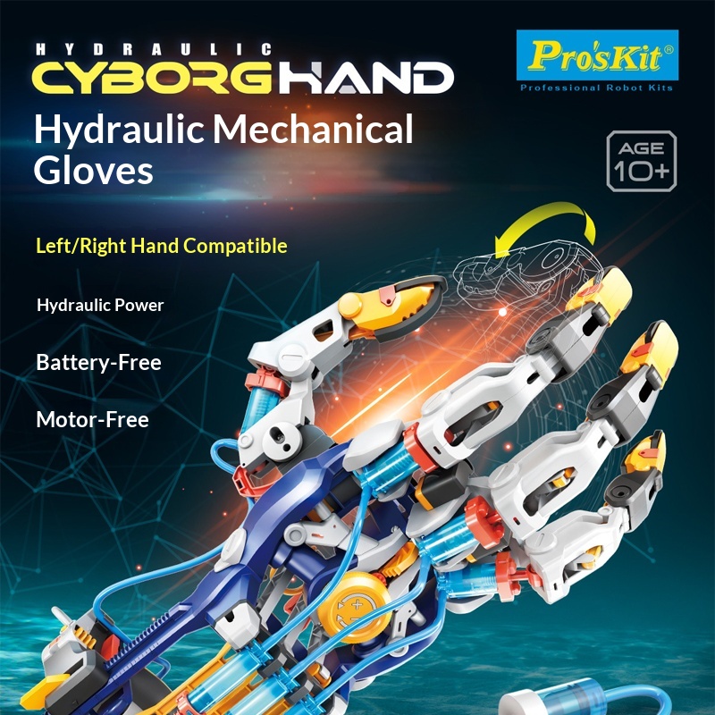 Proskit Hydraulic Robotic Arm  - огляд і ціна Science Hobbyist