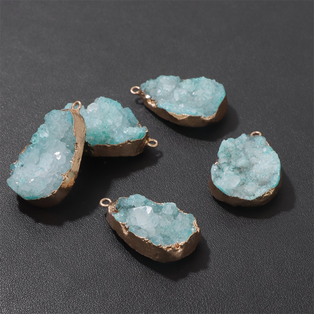 1PC Natural Agate Geode Pendan - огляд і ціна Science Nature