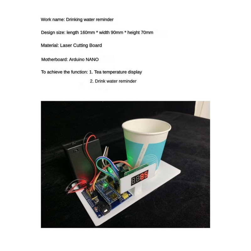 Drink Water Reminder Robot Han - огляд і ціна Science Nature